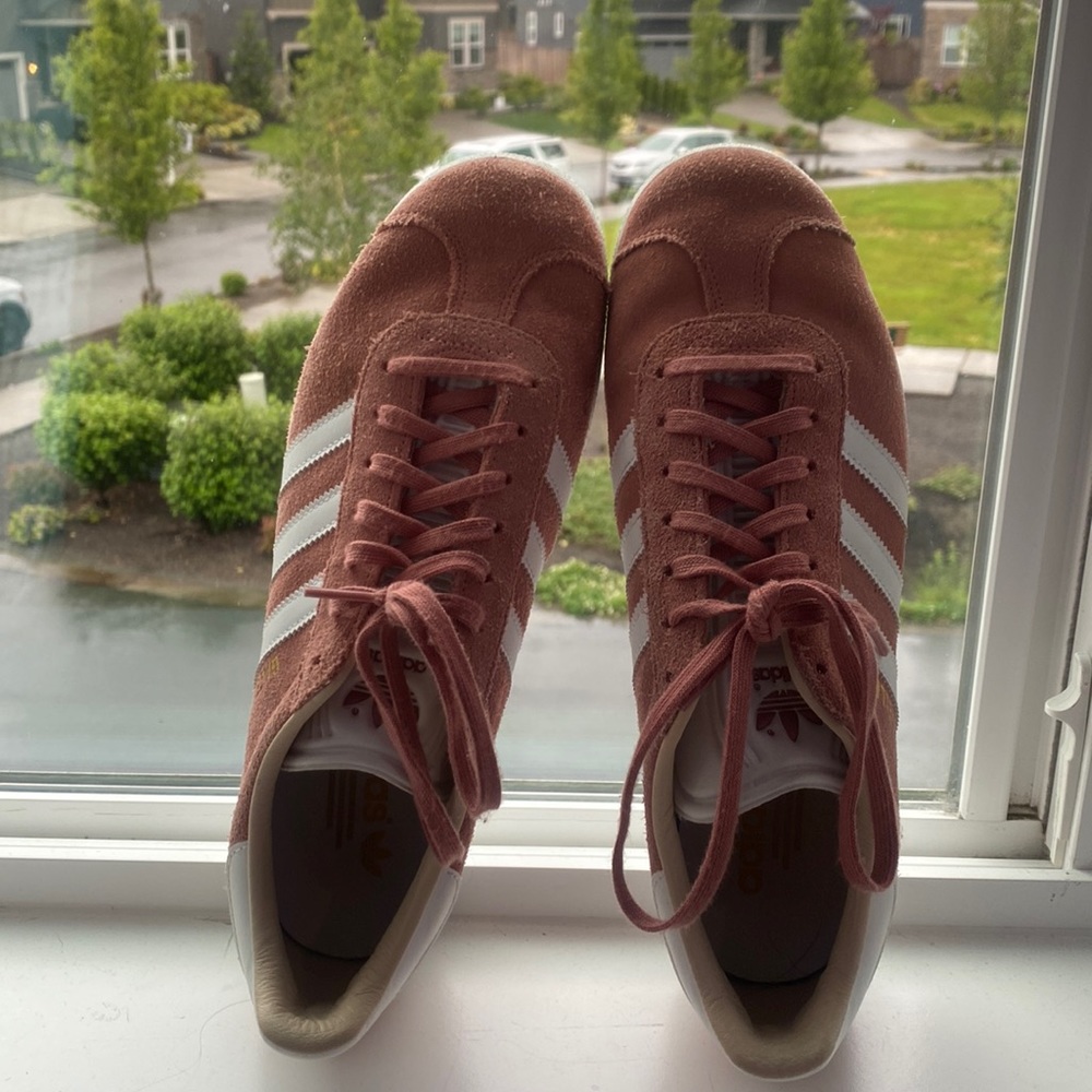 Pink Adidas Gazelle Sneakers
